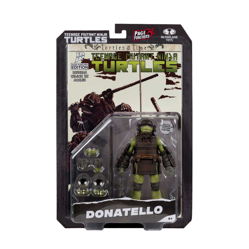 Teenage Mutant Ninja Turtles Page Punchers Wave 4 Donatello Turtles in Time 5-Inch Scale Action Figure with Comic