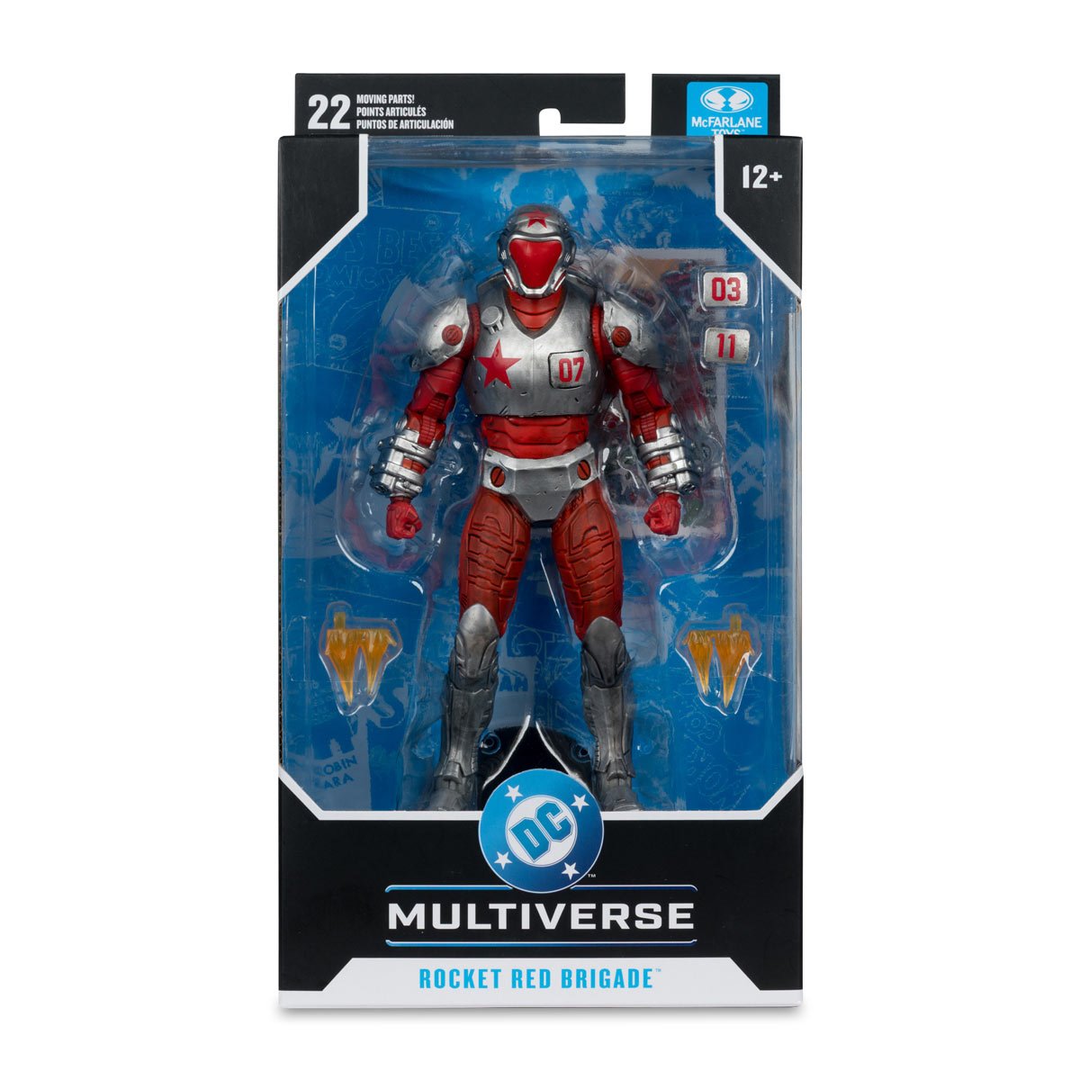 DC Multiverse Wave 25 Rocket Red Brigade Justice League: Generation Lost 7-Inch Scale Action Figure