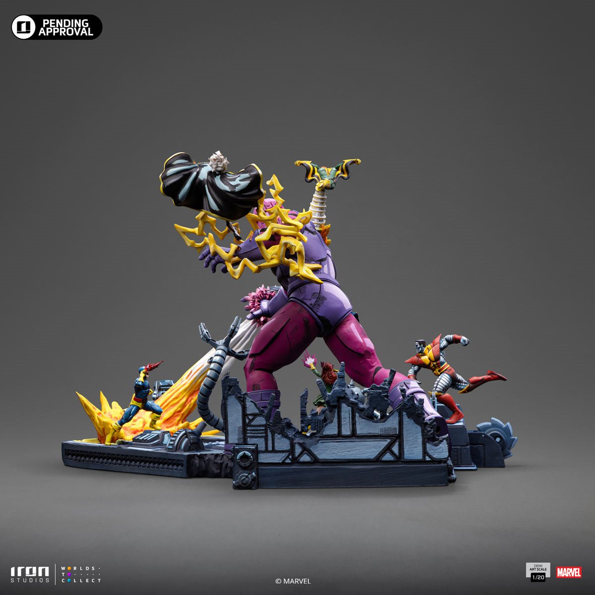 X-Men Danger Room Comic Color Variant 1:20 Demi Art Scale Limited Edition Diorama A Statue