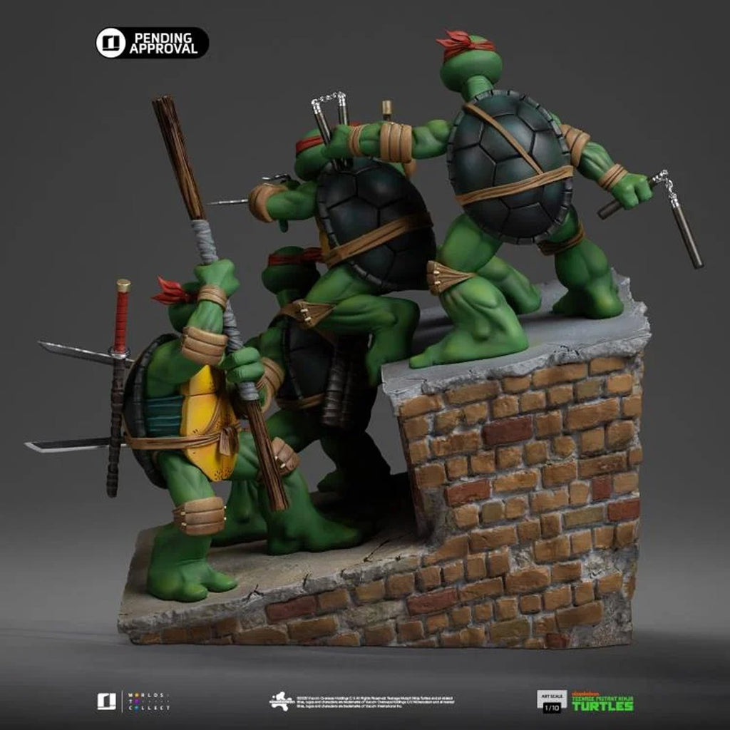 Teenage Mutant Ninja Turtles 1st Cover Deluxe 1:10 Art Scale Limited Edition Statue Set