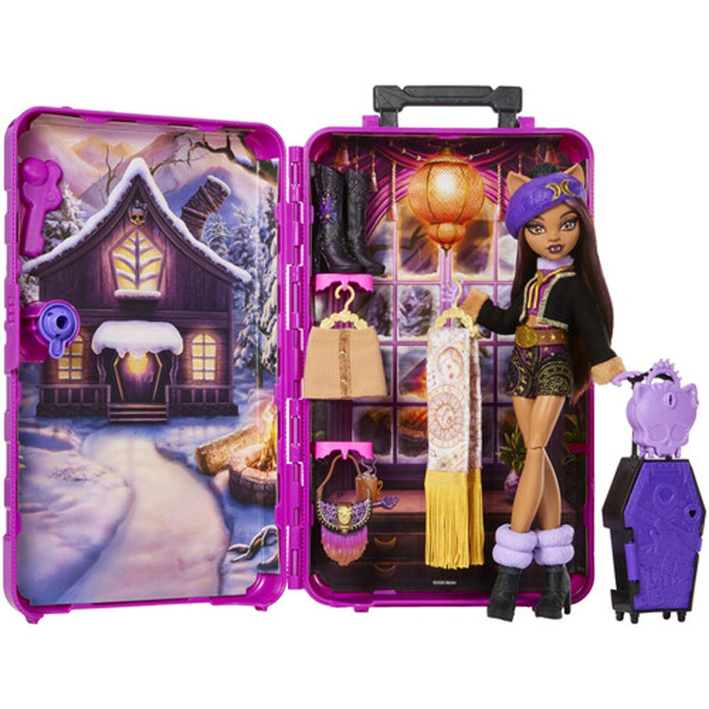 Monster High Skulltimate Secrets Series 8 Clawdeen Wolf Cabin Doll