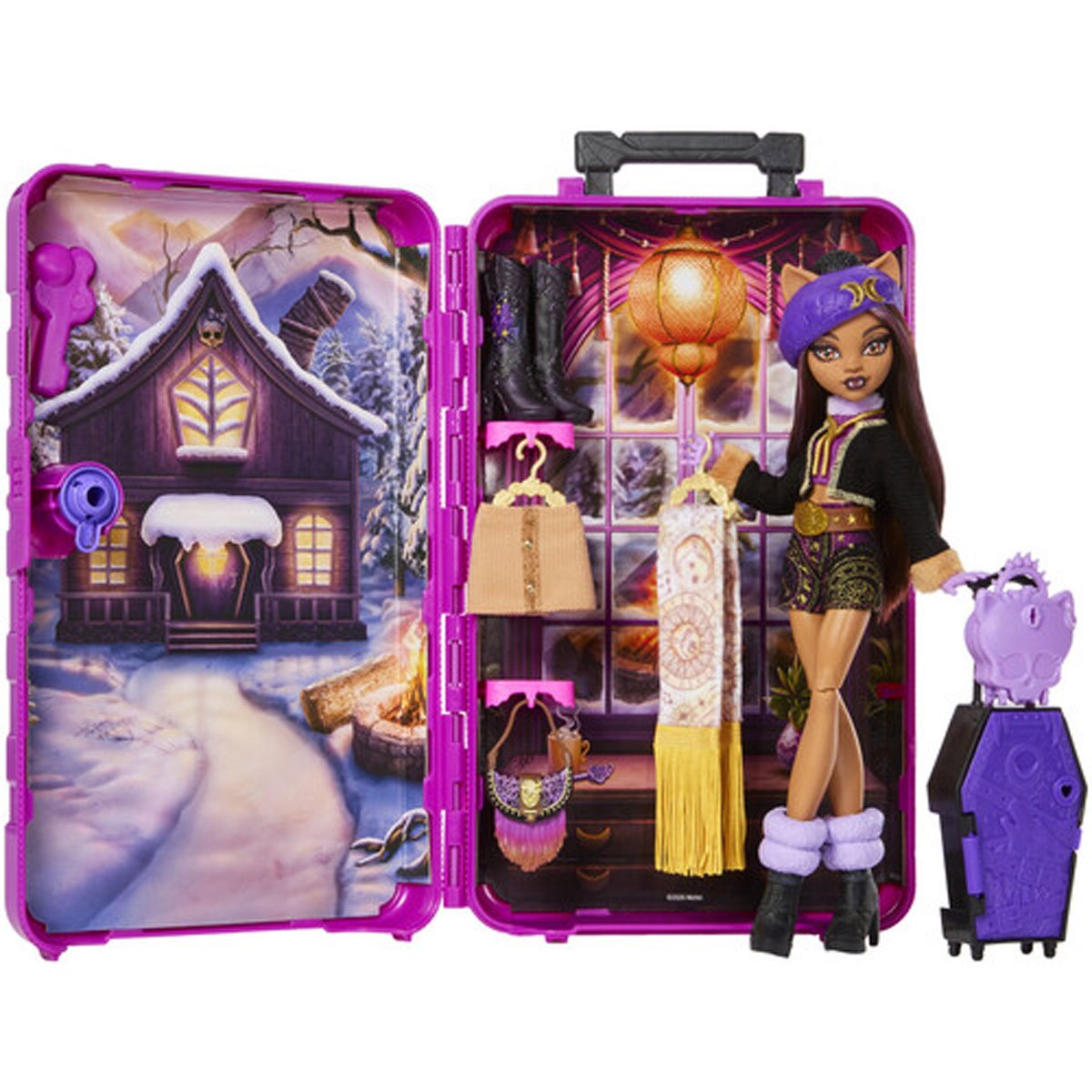 Monster High Skulltimate Secrets Series 8 Clawdeen Wolf Cabin Doll