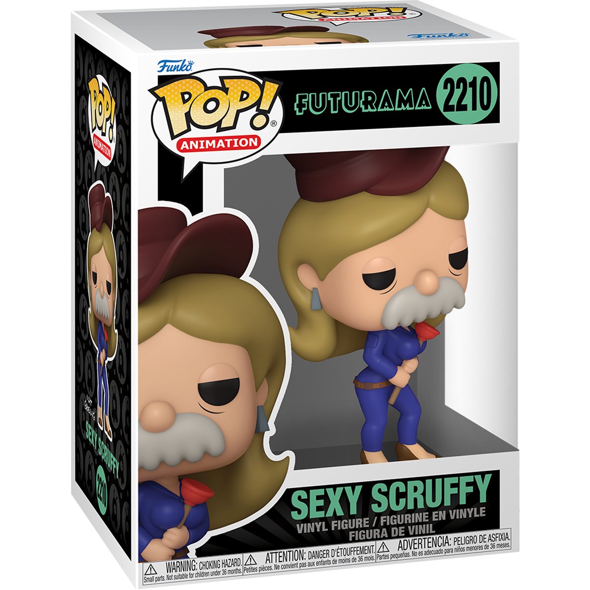 Futurama Sexy Scruffy Funko Pop! Vinyl Figure #2210