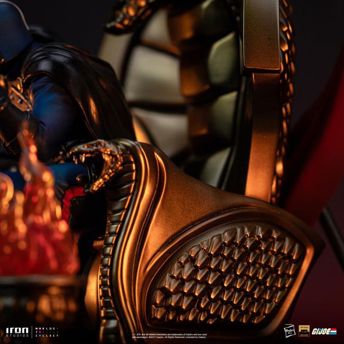 G.I. Joe Cobra Commander Deluxe 1:10 Art Scale Limited Edition Statue