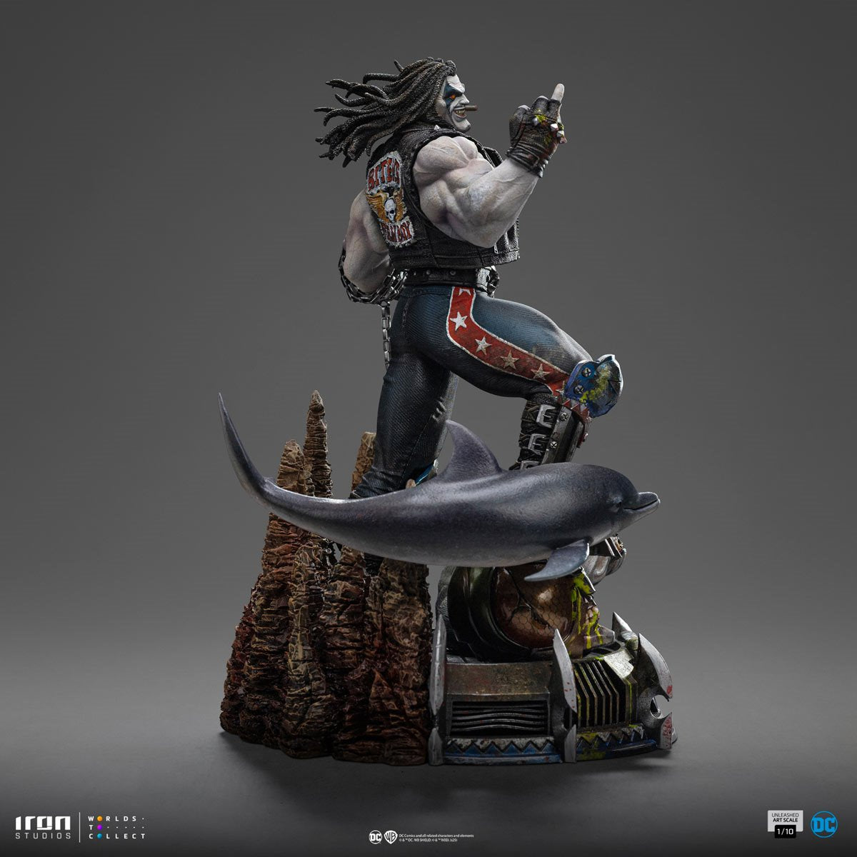 DC Comics Lobo Unleashed 1:10 Art Scale Limited Edition Statue