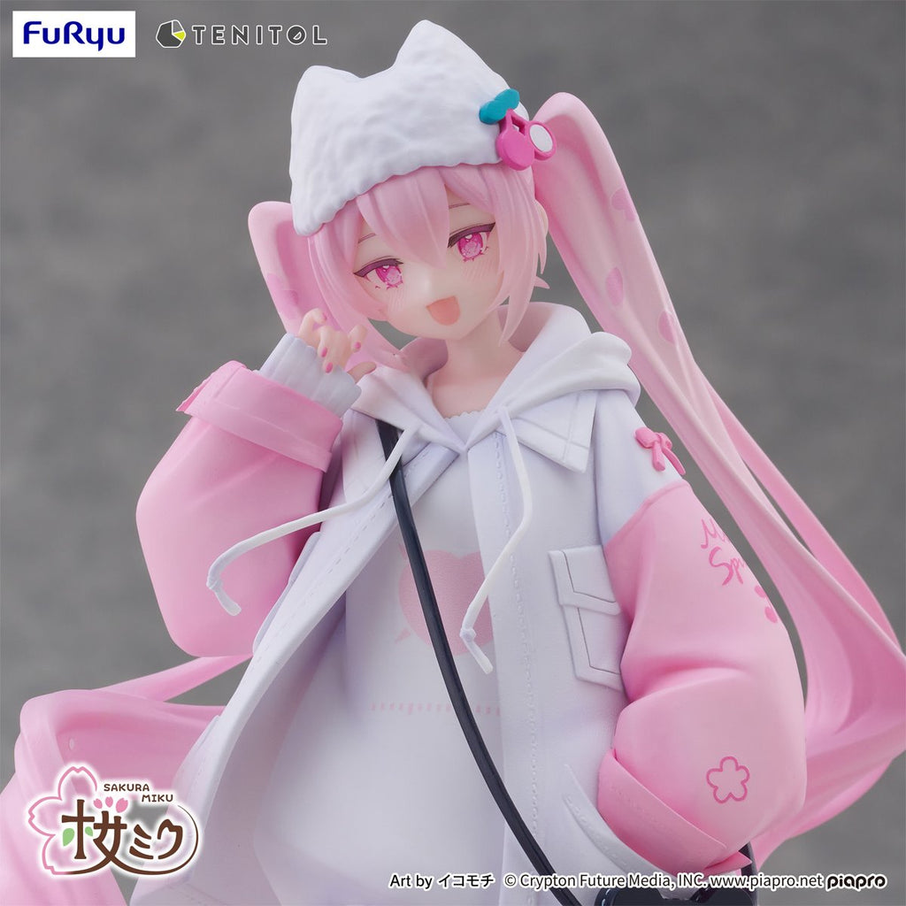 Vocaloid Miku Cool Style Tenitol Petit Statue