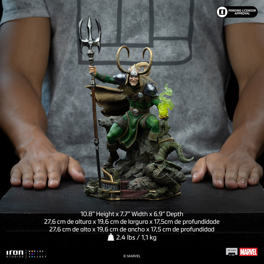 Marvel Comics Loki Laufeyson 1:10 Art Scale Statue