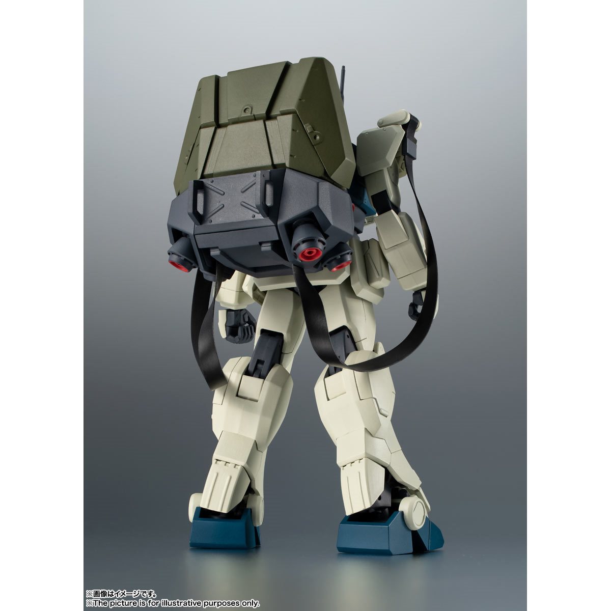 Mobile Suit Gundam The 08th MS Team RX-79(G)Ez-8 Gundam Ez-8 Side MS Version A.N.I.M.E. The Robot Spirits Action Figure