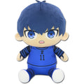 Blue Lock Comic Isagi Yoichi Team Z Uniform Sitting Pose 12-Inch Plush