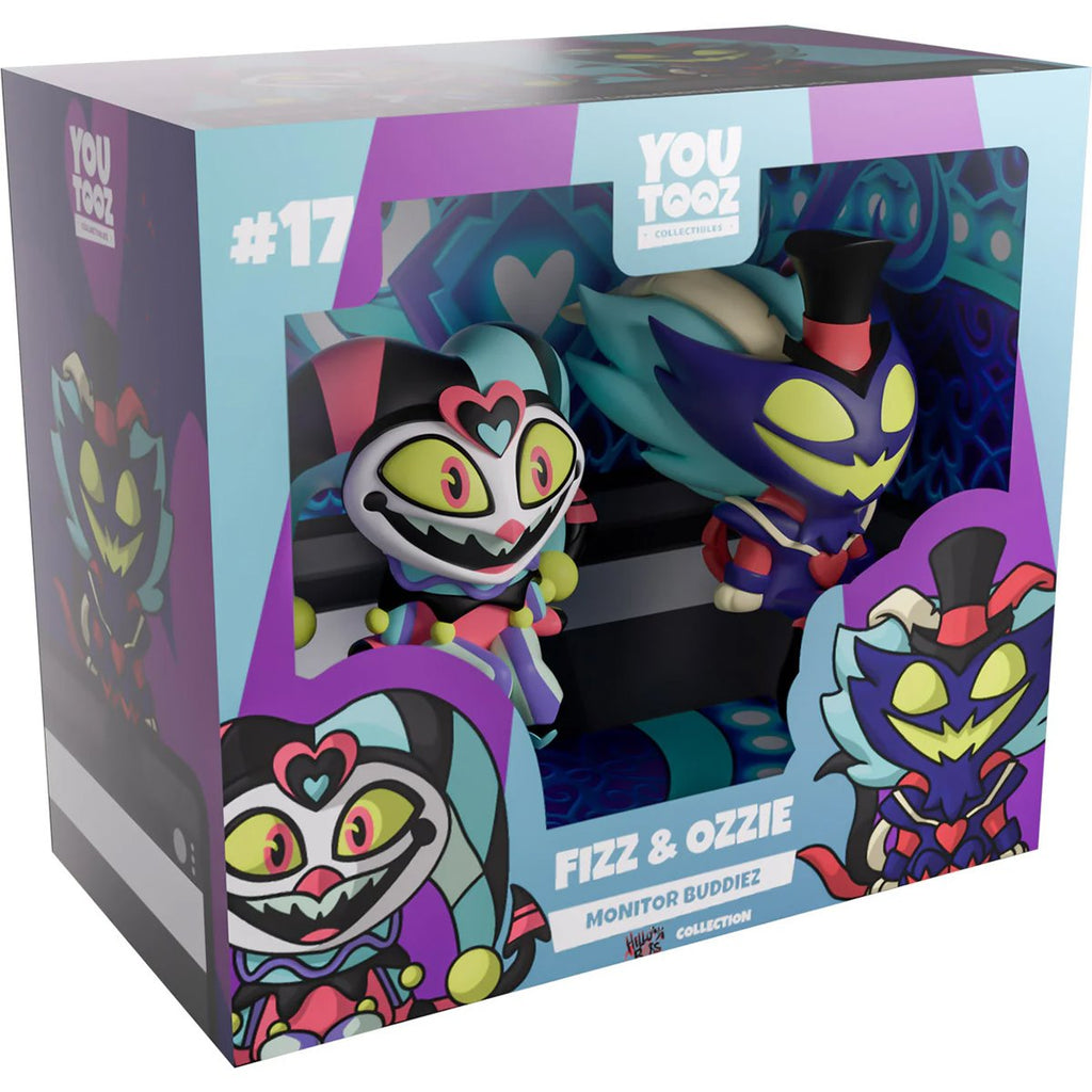 Helluva Boss Collection Fizz & Ozzie Monitor Buddiez Vinyl Figure 2-Pack #17