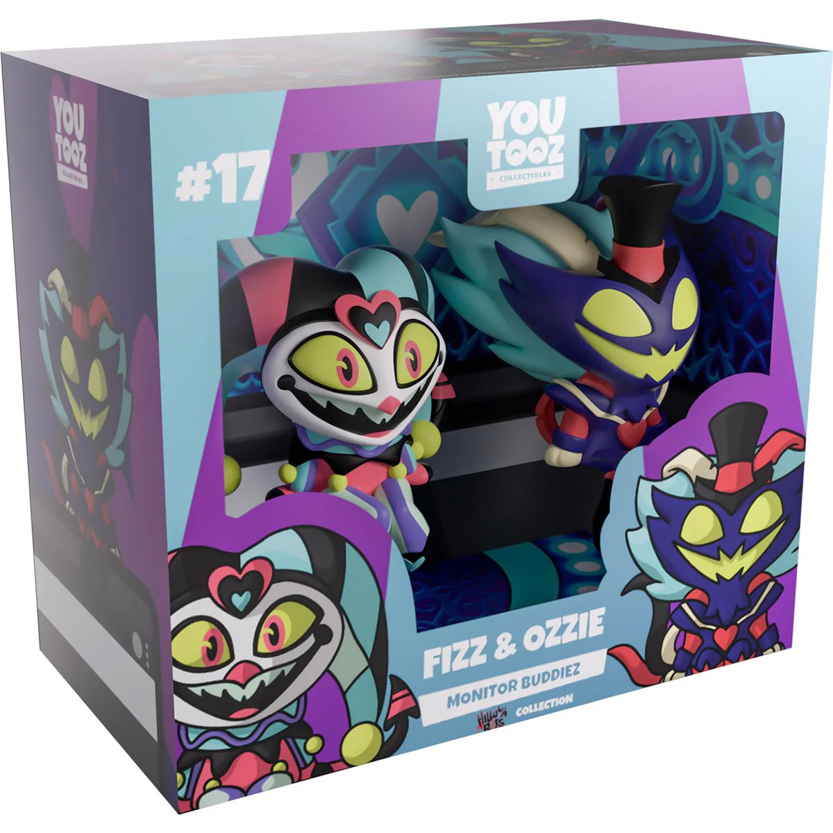 Helluva Boss Collection Fizz & Ozzie Monitor Buddiez Vinyl Figure 2-Pack #17