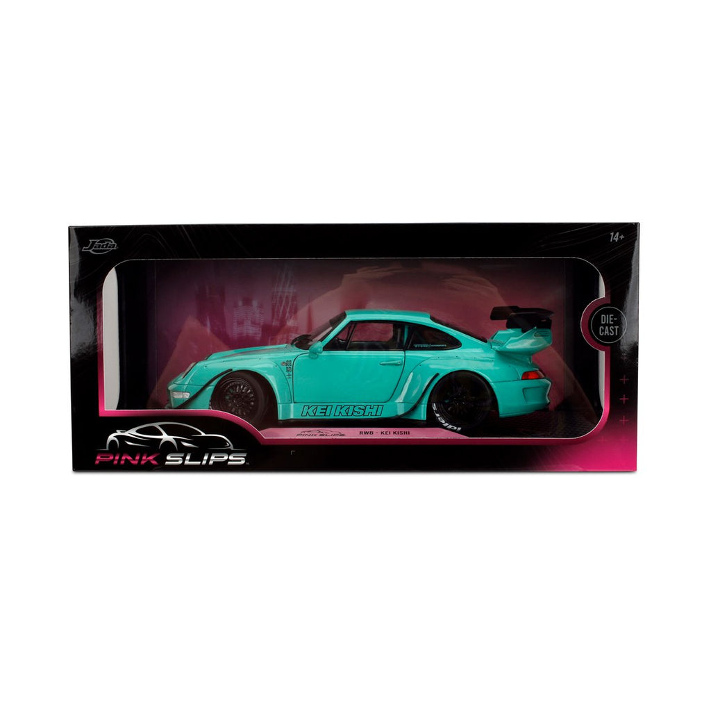 Pink Slips Wave 5 Porsche RWB Kei Kishi 1:18 Scale Die-Cast Metal Vehicle