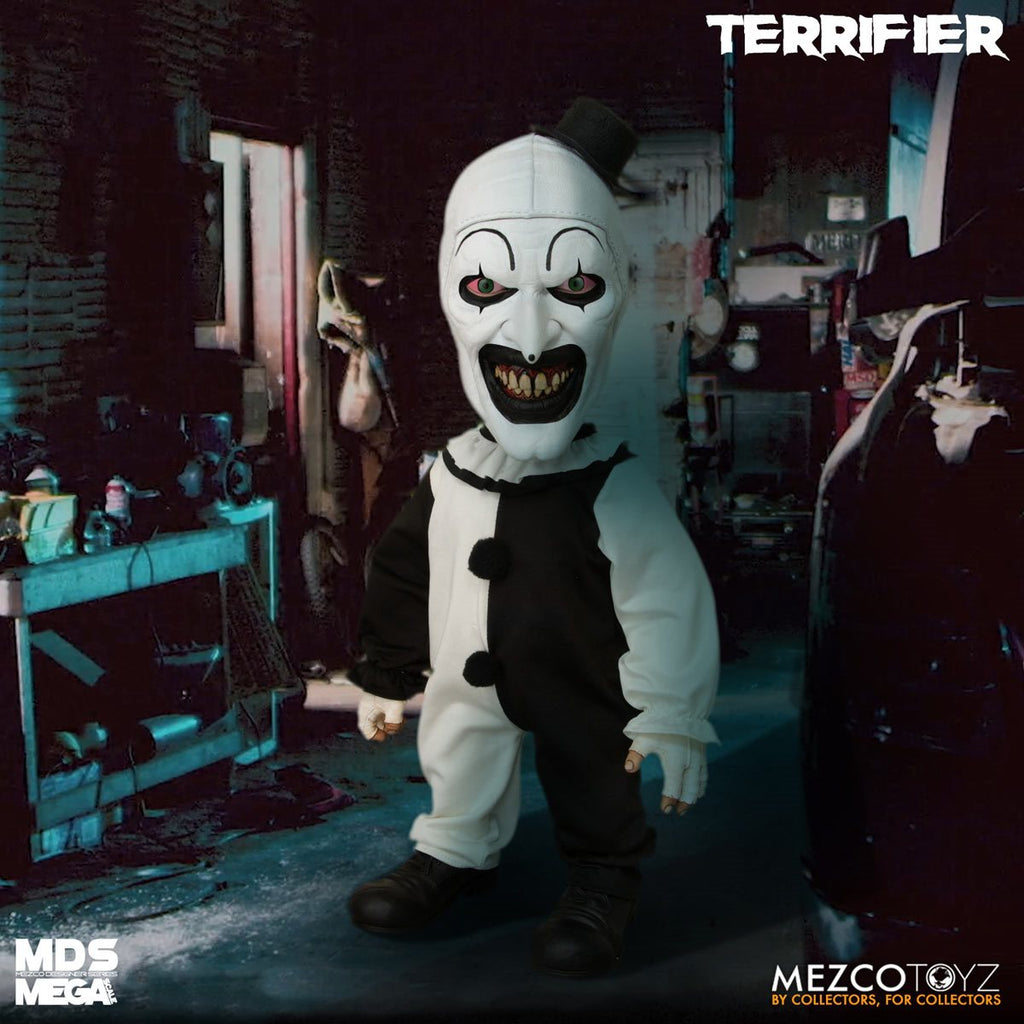 Terrifier: Art the Clown with Sound MDS Mega Scale 15-Inch Doll