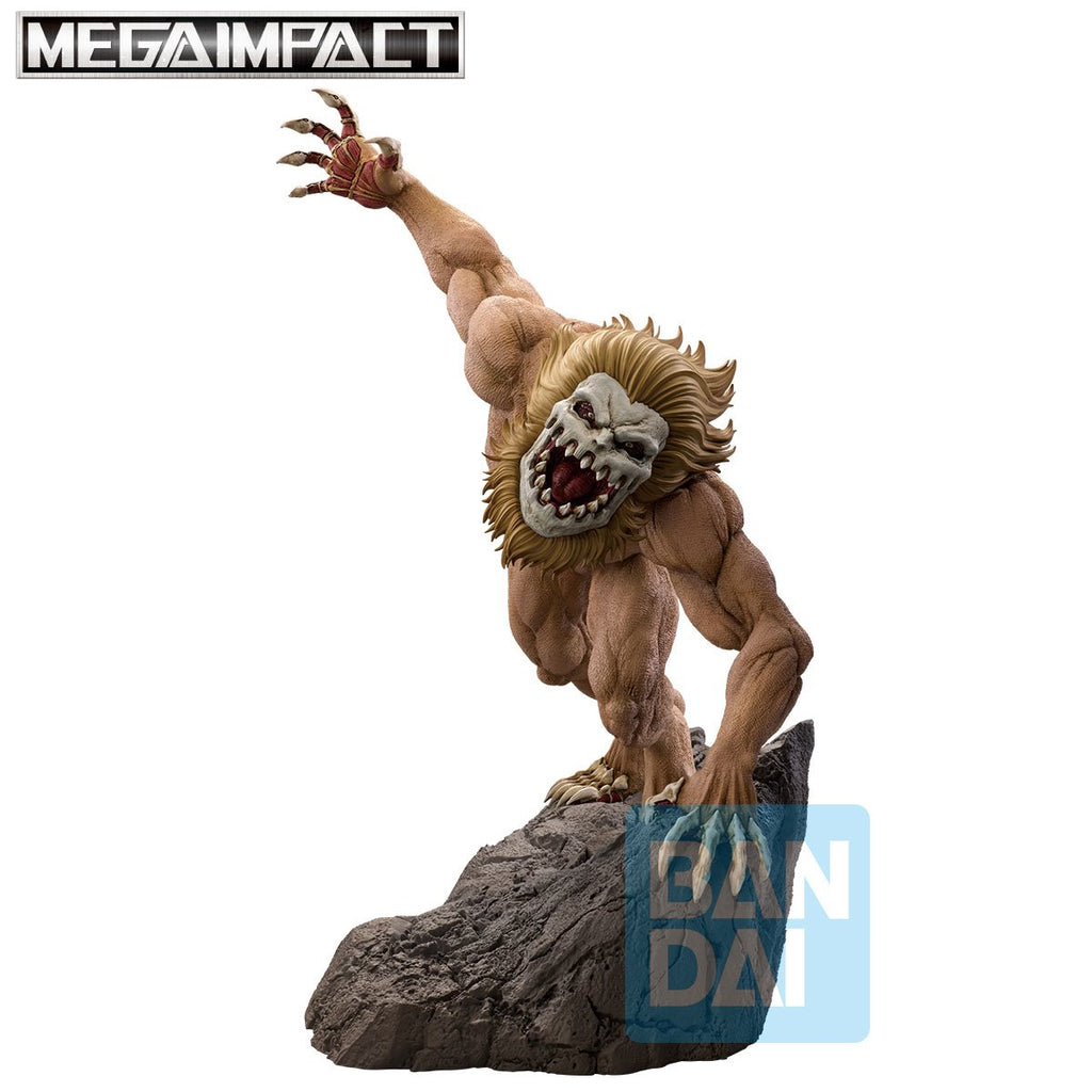 Attack on Titan Jaw Titan Battle of Heaven and Earth Mega Impact Ichibansho Statue