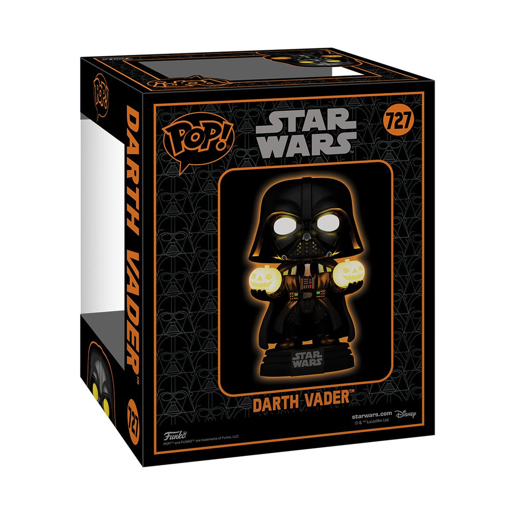 Star Wars Darth Vader Halloween Light-Up SFX Super 6 3/4-Inch Funko Pop! Vinyl Figure #727