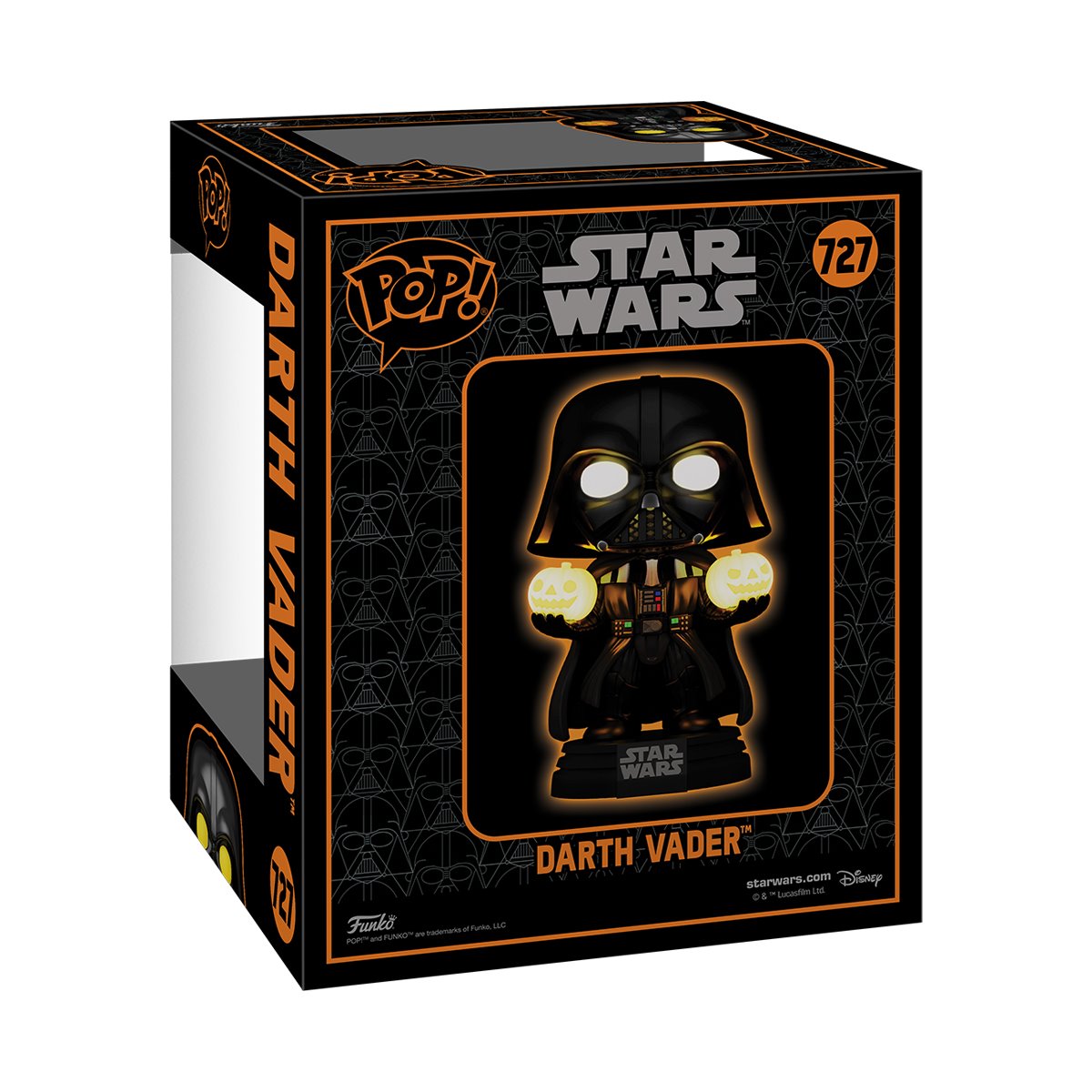 Star Wars Darth Vader Halloween Light-Up SFX Super 6 3/4-Inch Funko Pop! Vinyl Figure #727