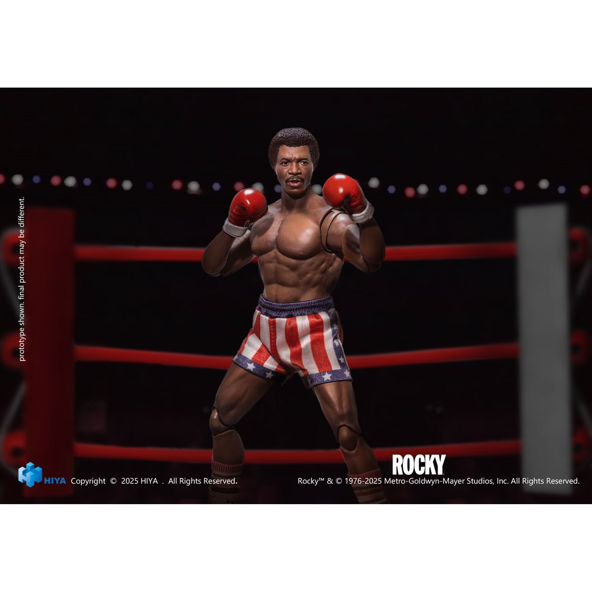 Rocky I Apollo Creed Exquisite Super Series 1:12 Scale Action Figure