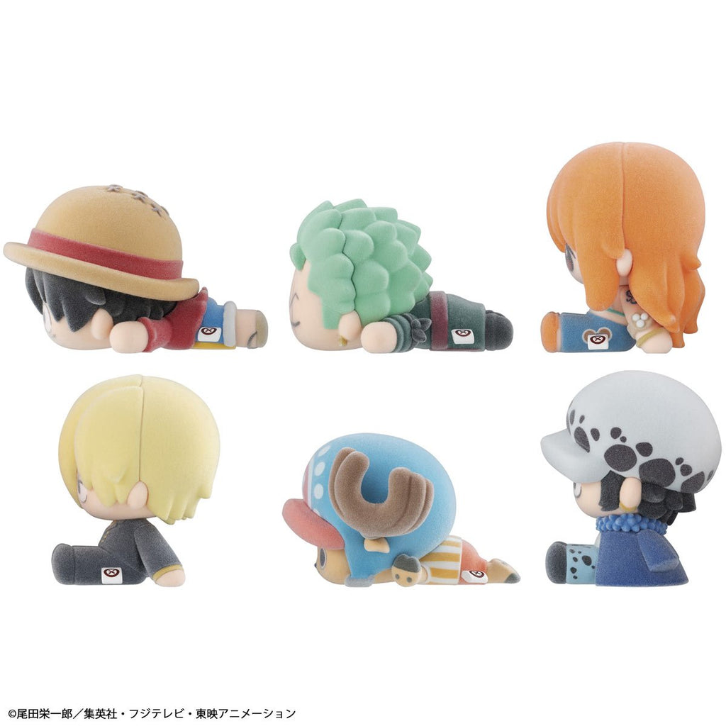 One Piece Nuippo Flocked Mini-Figure Case of 6