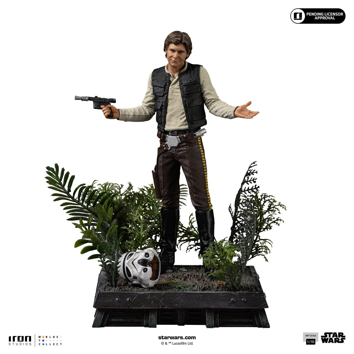 Star Wars: Return of the Jedi Han Solo 1:10 Art Scale Limited Edition Statue