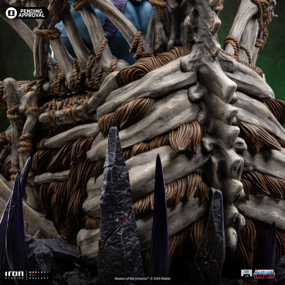 Masters of the Universe Skeletor on Throne 1:3 Prime 10th Anniversary Scale Limited Edition Statue