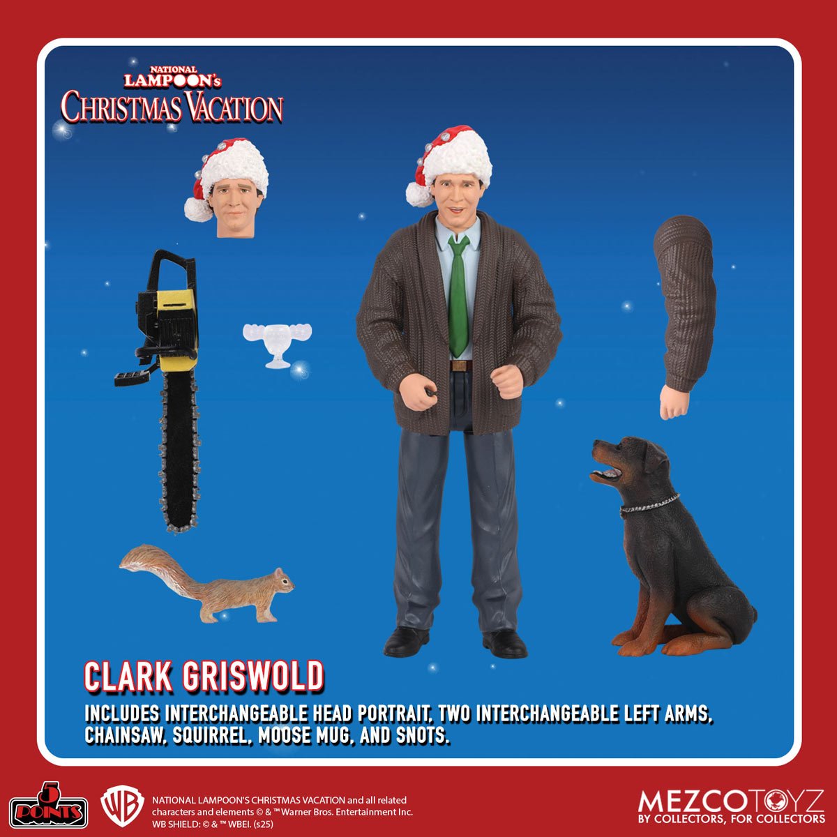 National Lampoon's Christmas Vacation 5 Points Action Figure Set of 2