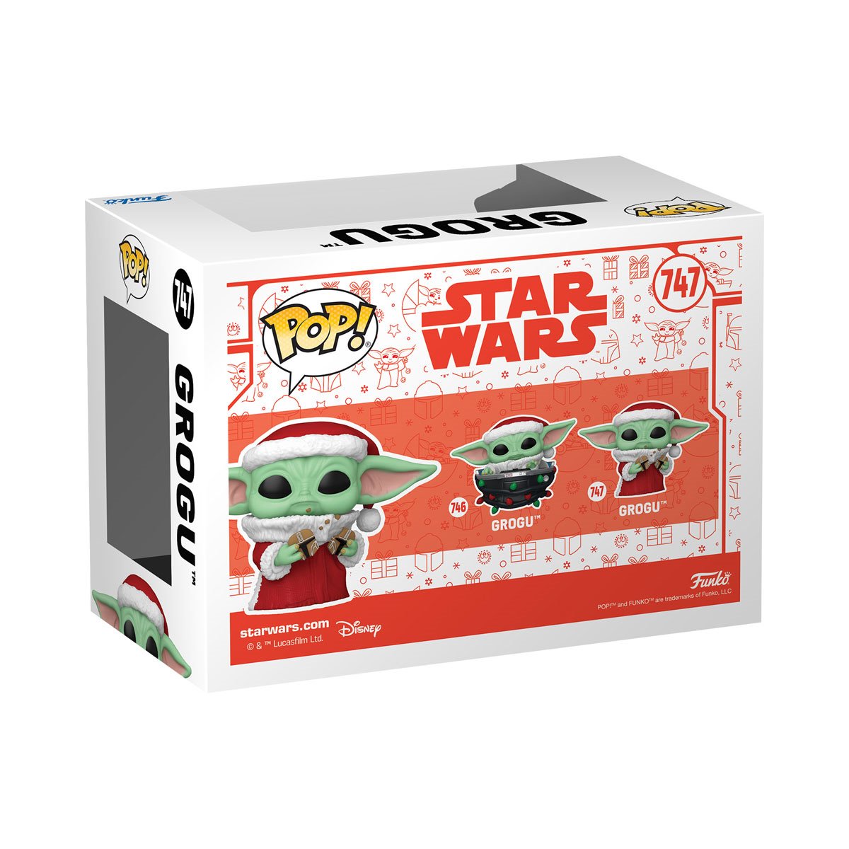 Star Wars: The Mandalorian Holiday Santa Grogu with Cookies Funko Pop! Vinyl Figure #747
