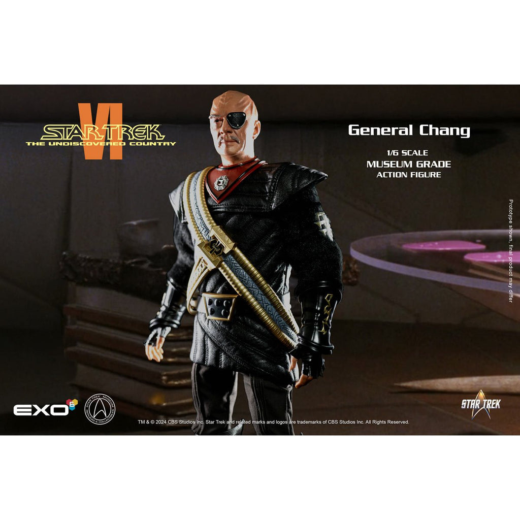 Star Trek VI: The Undiscovered Country General Chang  1:6 Scale Action Figure