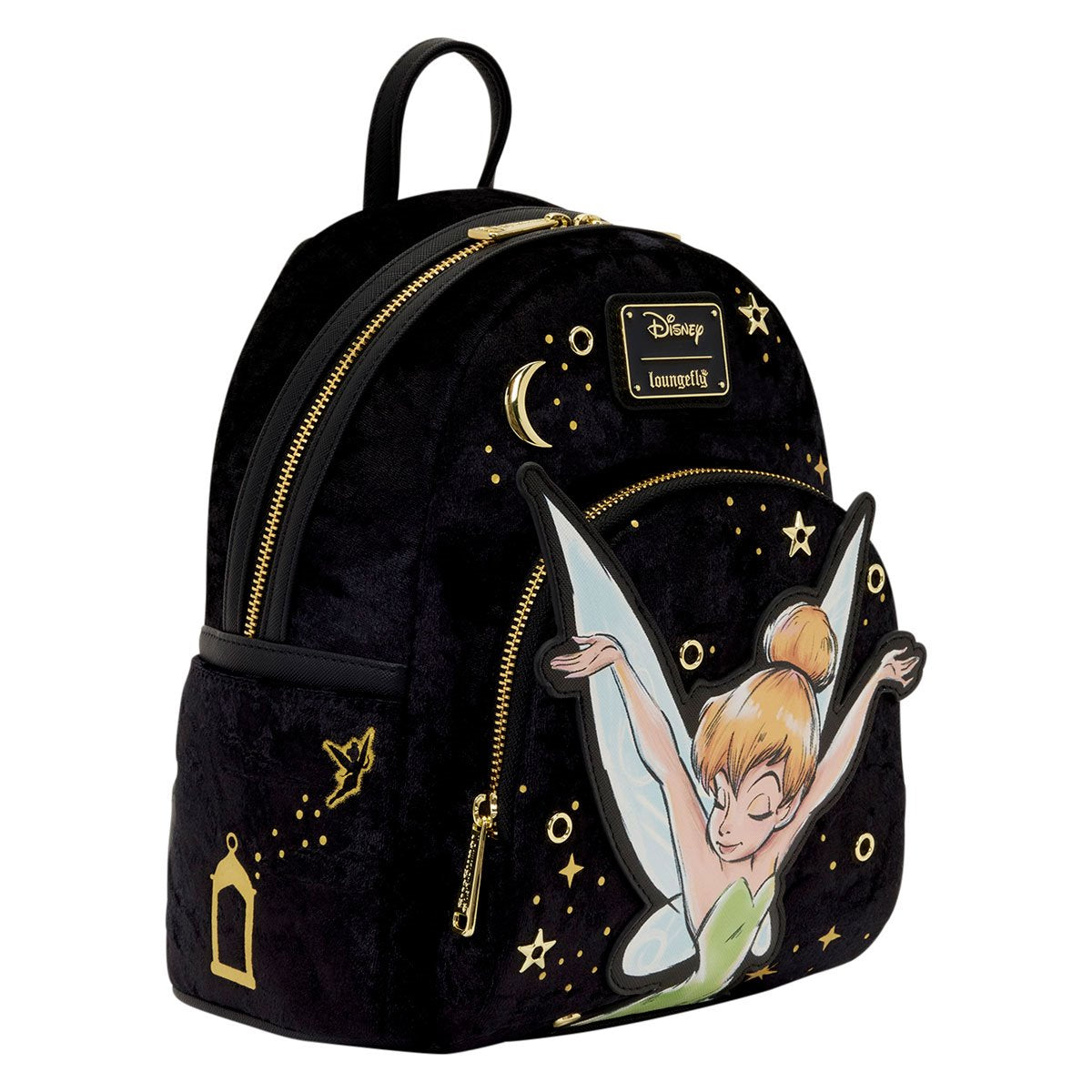 Peter Pan Tinker Bell Pixie Dust Velvet Mini-Backpack