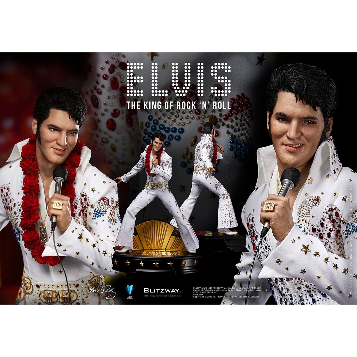 Elvis Presley Superb 1:4 Scale Statue