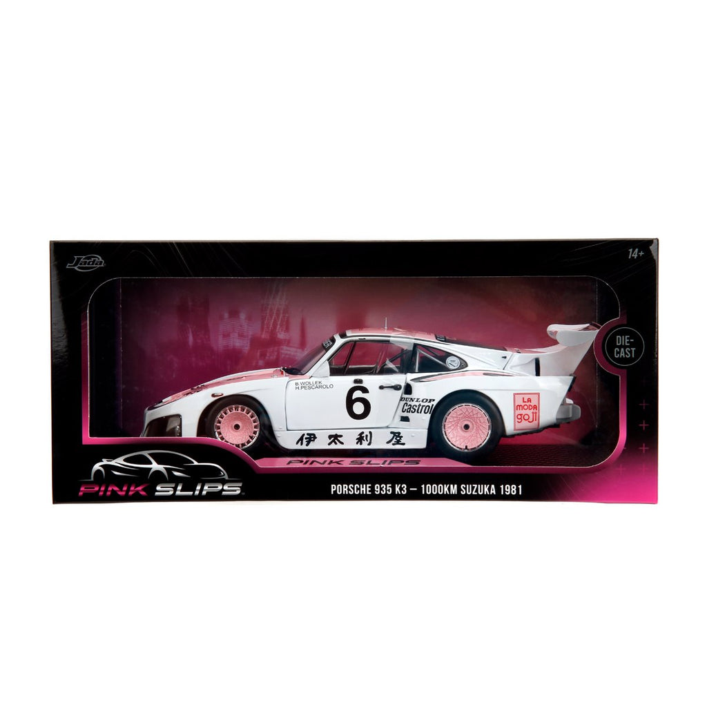 Pink Slips Wave 4 Porsche 935 K3 1000KM Suzuka 1981 1:18 Scale Die-Cast Metal Vehicle
