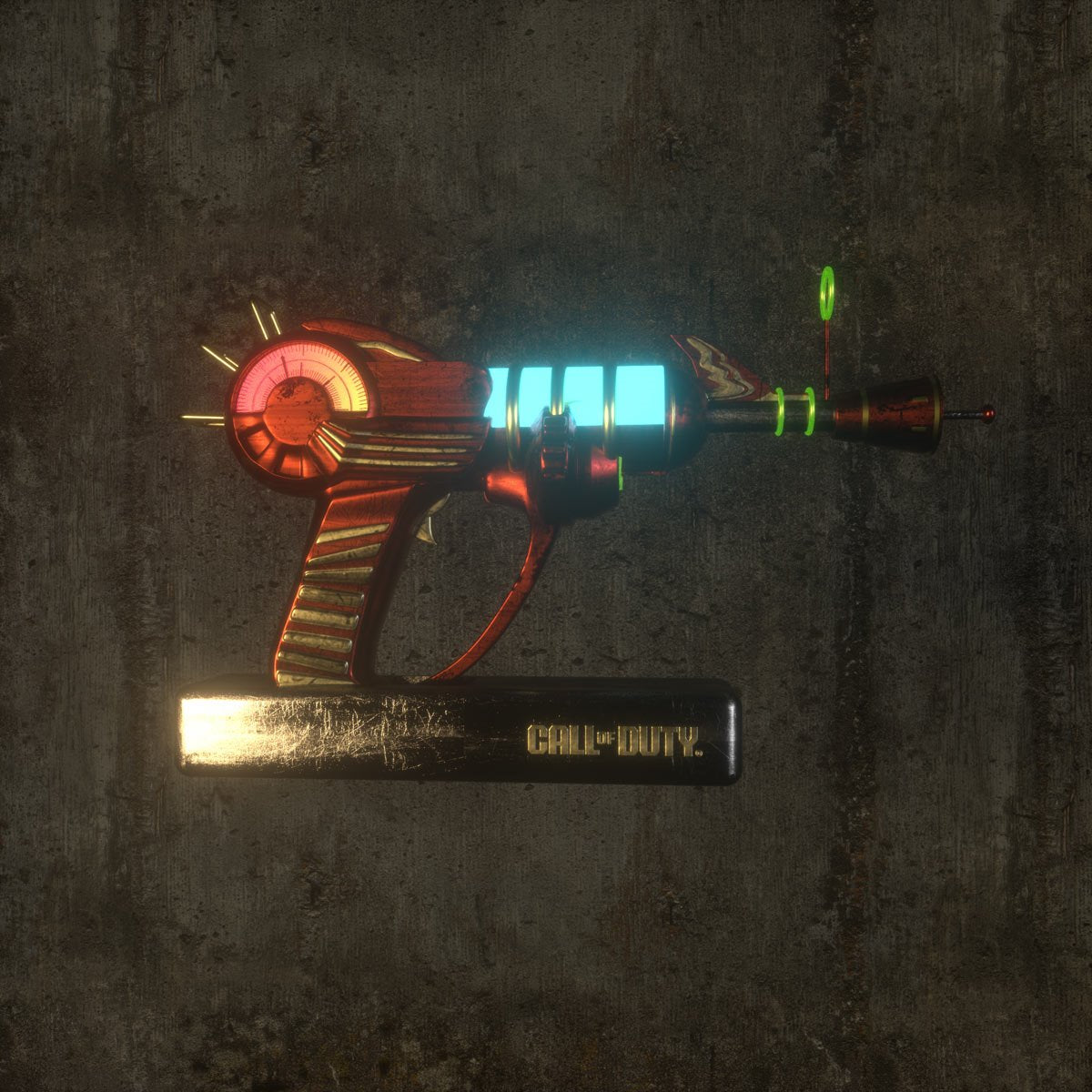 Call of Duty Ray Gun 3D LED Lamp