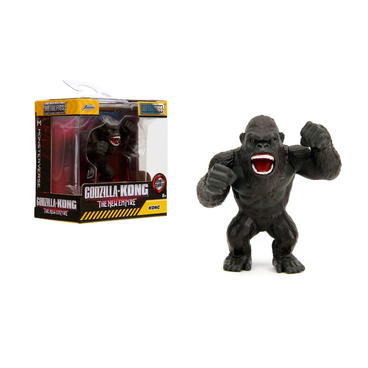 Godzilla x Kong Wave 1 MetalFigs 2 1/2-Inch Die-Cast Metal Mini-Figure Half Case