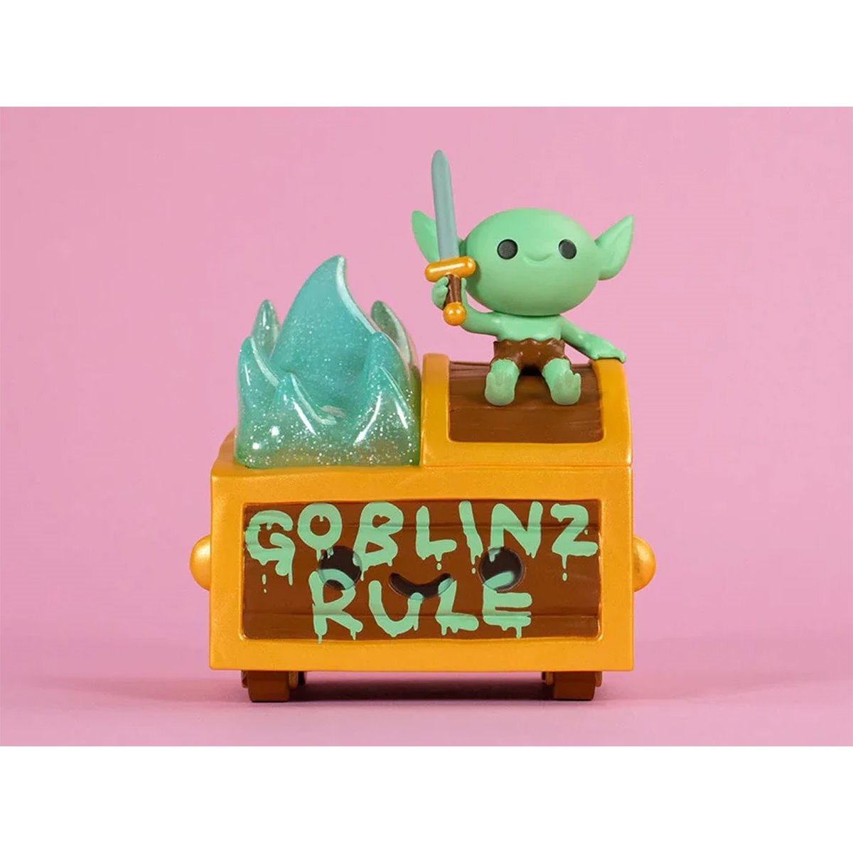 Dumpster Fire Goblin Party Limited Edition Vinyl Figure