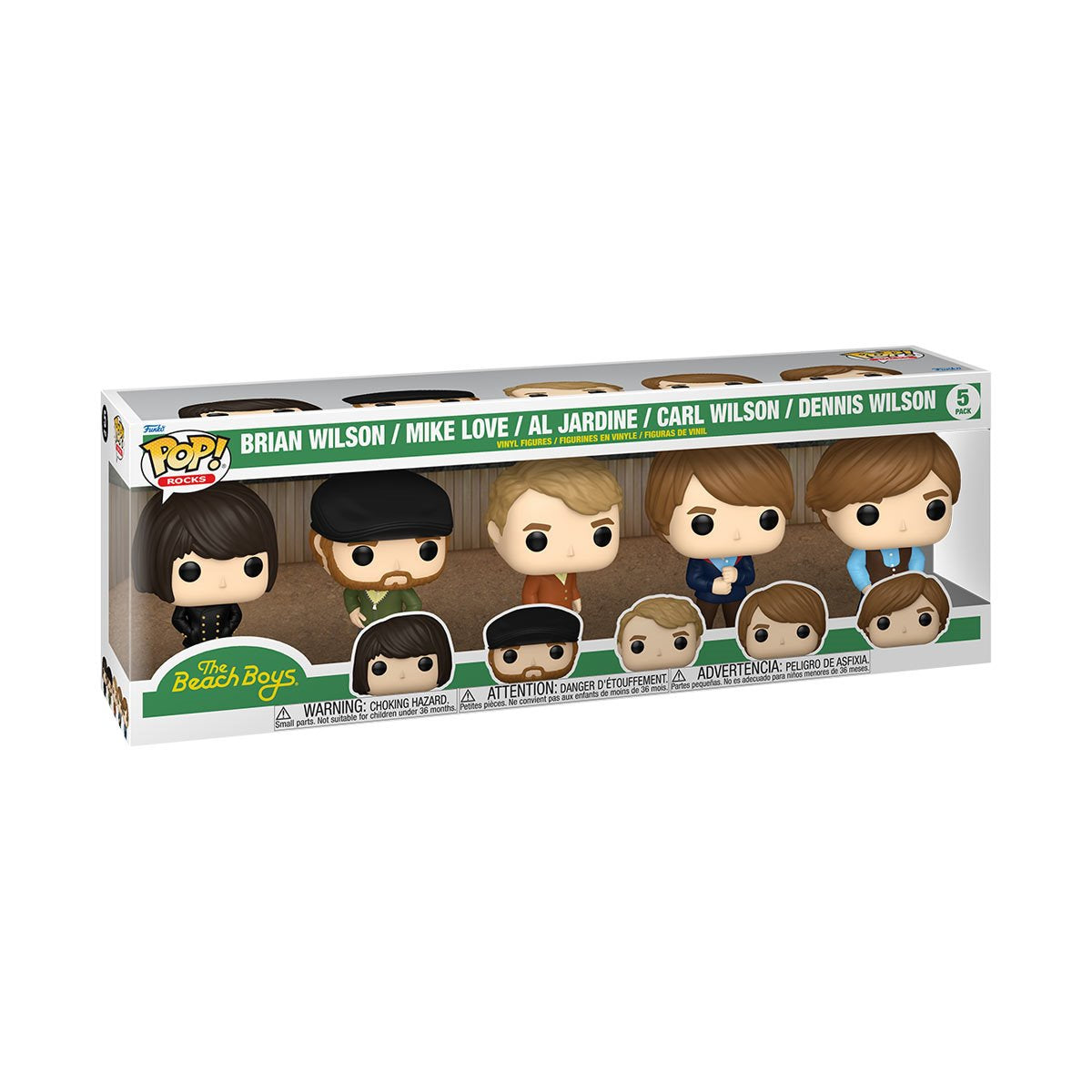 The Beach Boys Pet Sounds Funko Pop! Vinyl Figure 5-Pack