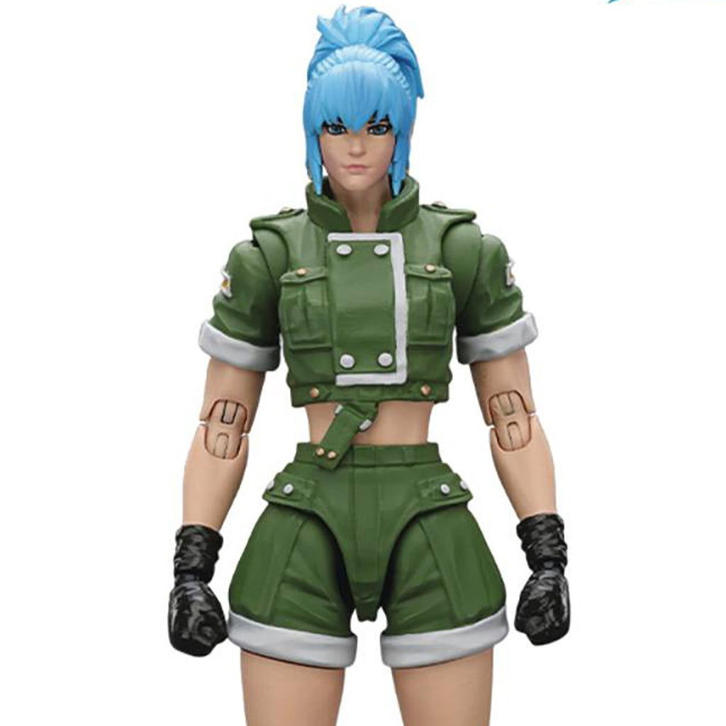 Joy Toy King of Fighters '98 Ultimate Match Ikari Warriors Team Leona Heidern 1:18 Scale Action Figure