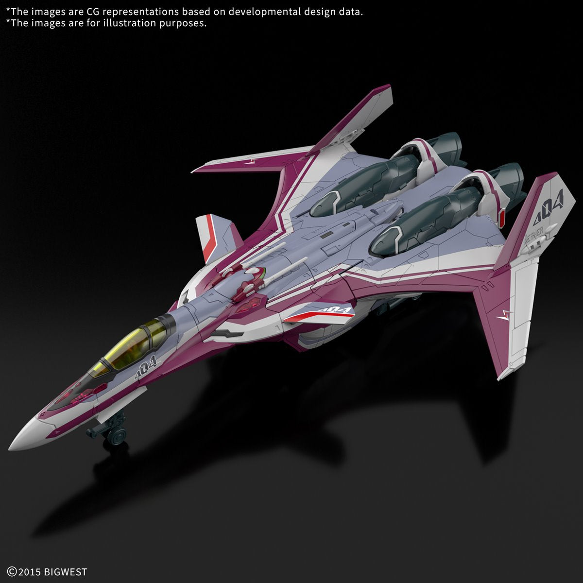 Macross Delta VF-31C Siegfried Mirage Farina Jenius Use Deluxe Set High Grade 1:100 Scale Model Kit