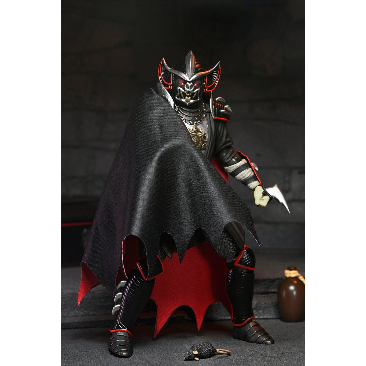 Universal Monsters x Teenage Mutant Ninja Turtles Ultimate Shredder as Dracula Classic Colors 7-Inch Scale Action Figure