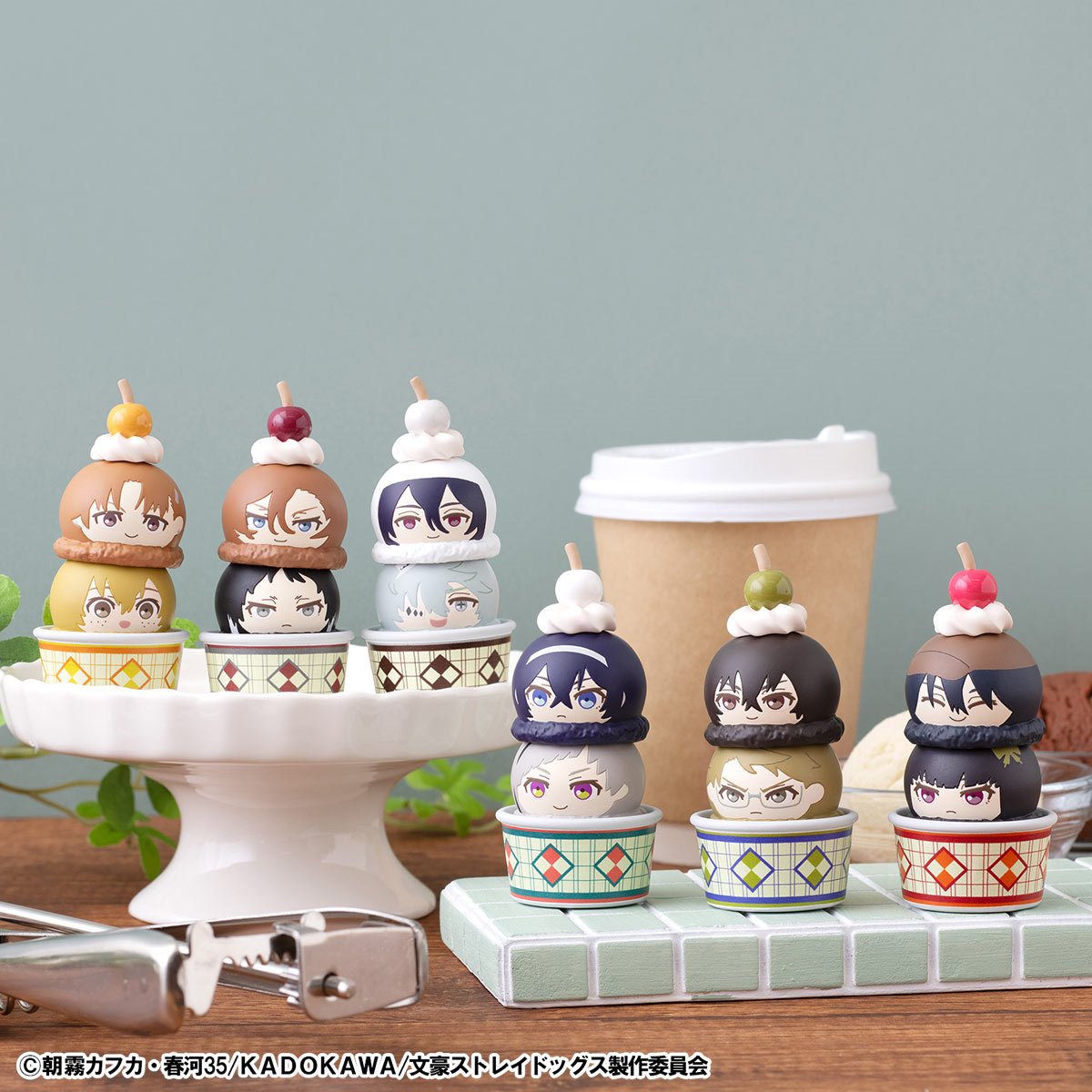Bungo Stray Dogs Stack Up and Change Tsumichen Mini-Figure Case of 6