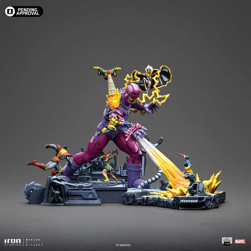 X-Men Danger Room Comic Color Variant 1:20 Demi Art Scale Limited Edition Diorama A Statue