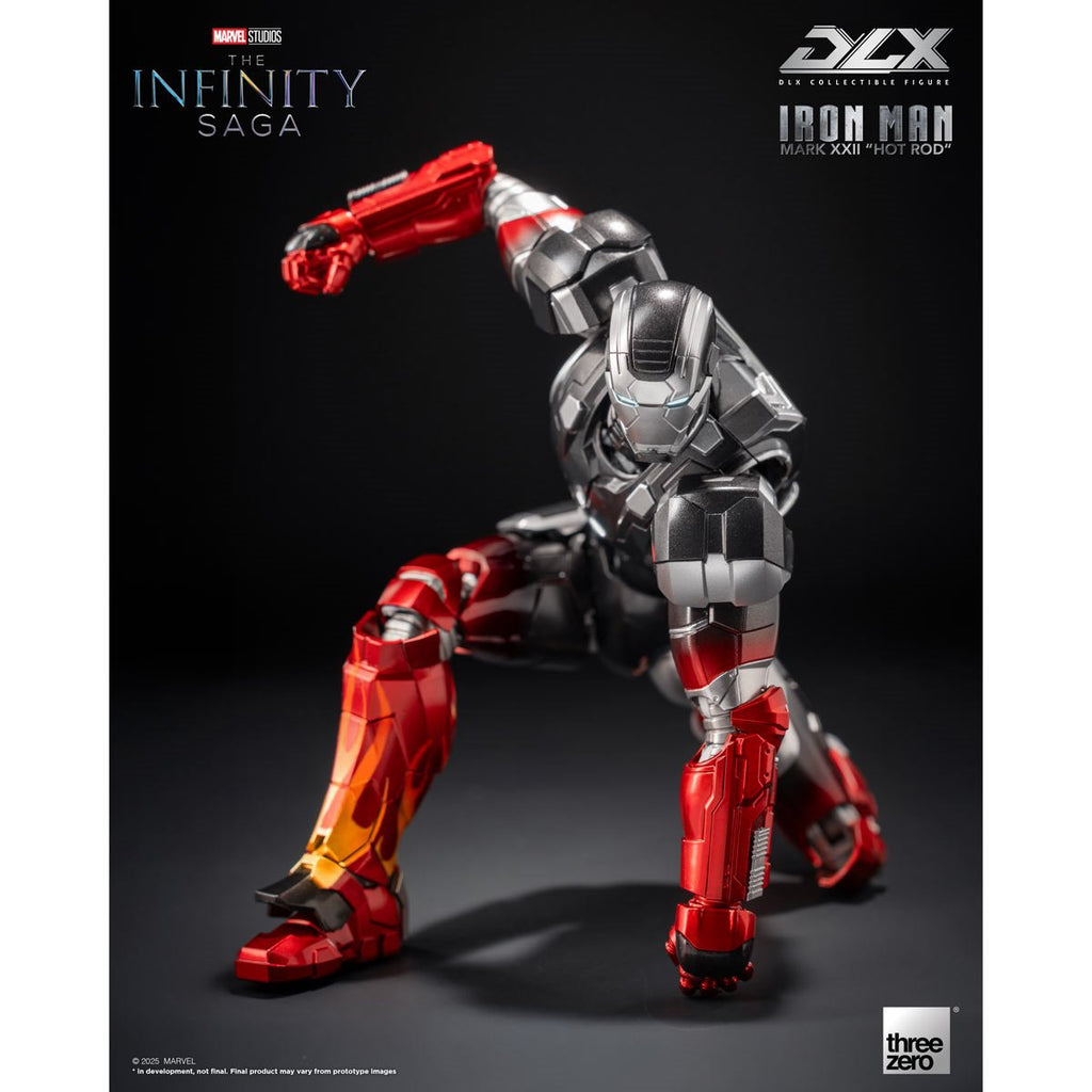 Marvel Studios Infinity Saga DLX Iron Man Mark 22 Hot Rod 1:12 Scale Action Figure