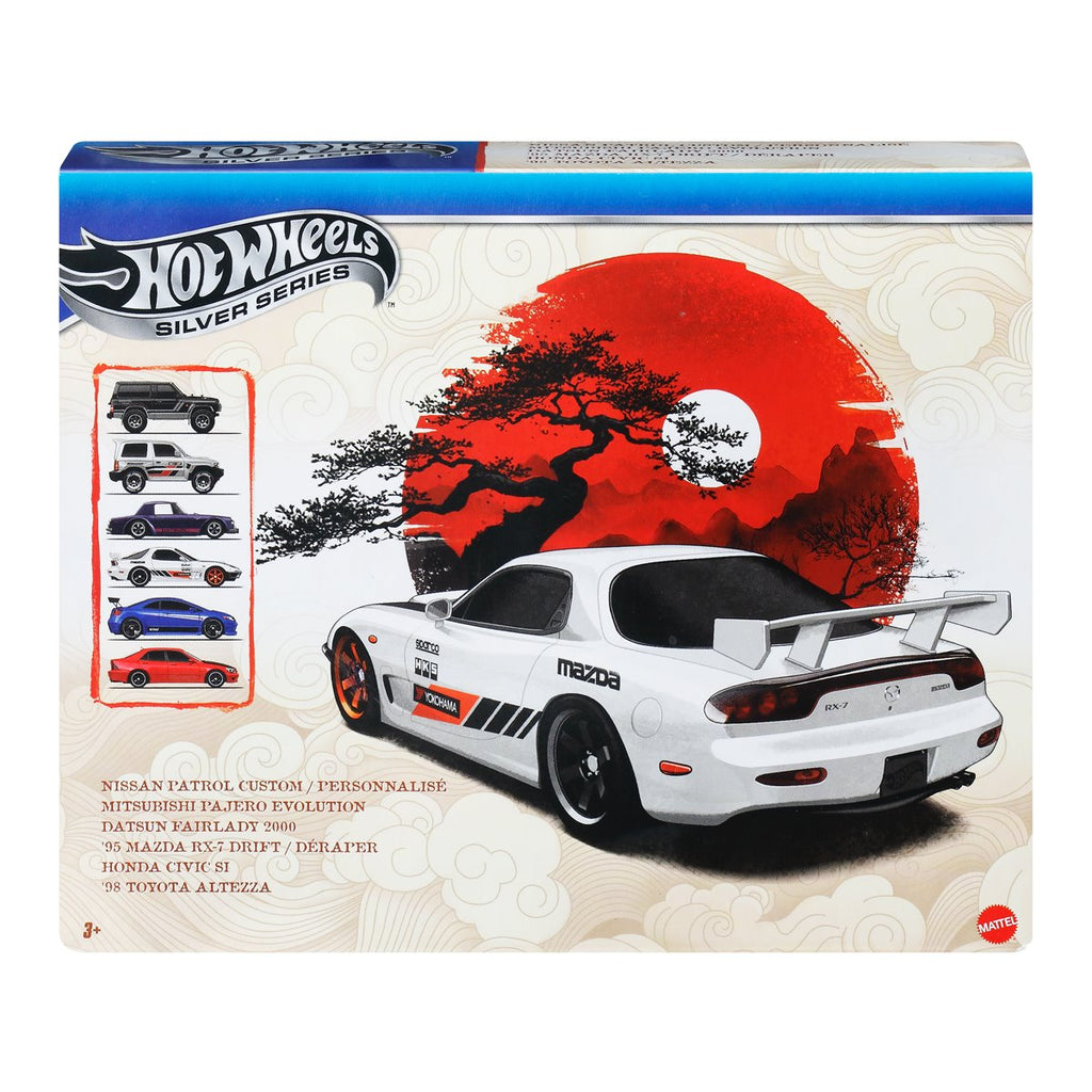 Hot Wheels Streets of Japan 2026 Vehicle Case of 6