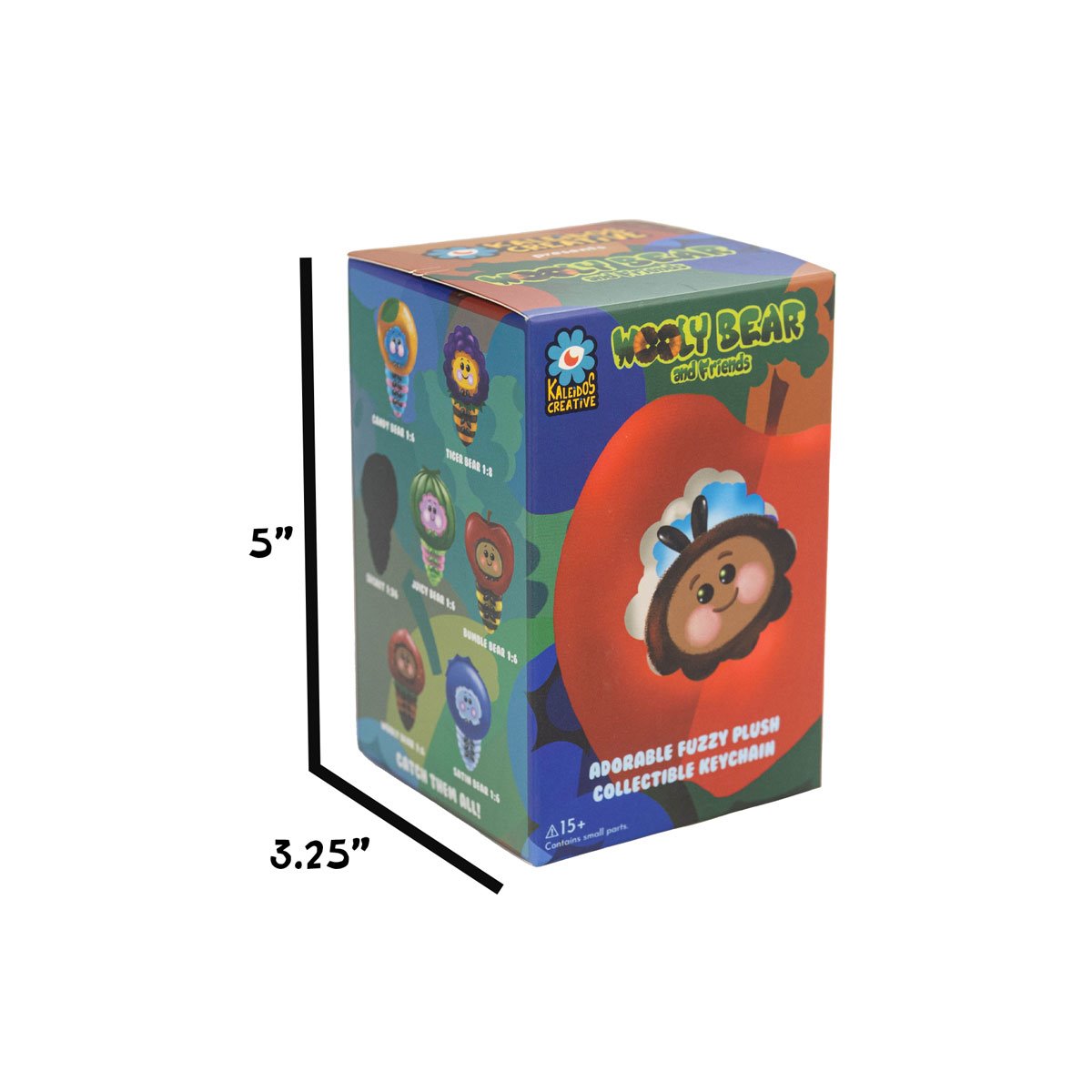 Wooly Bear and Friends Series 1 Blind-Box Plush Case of 6
