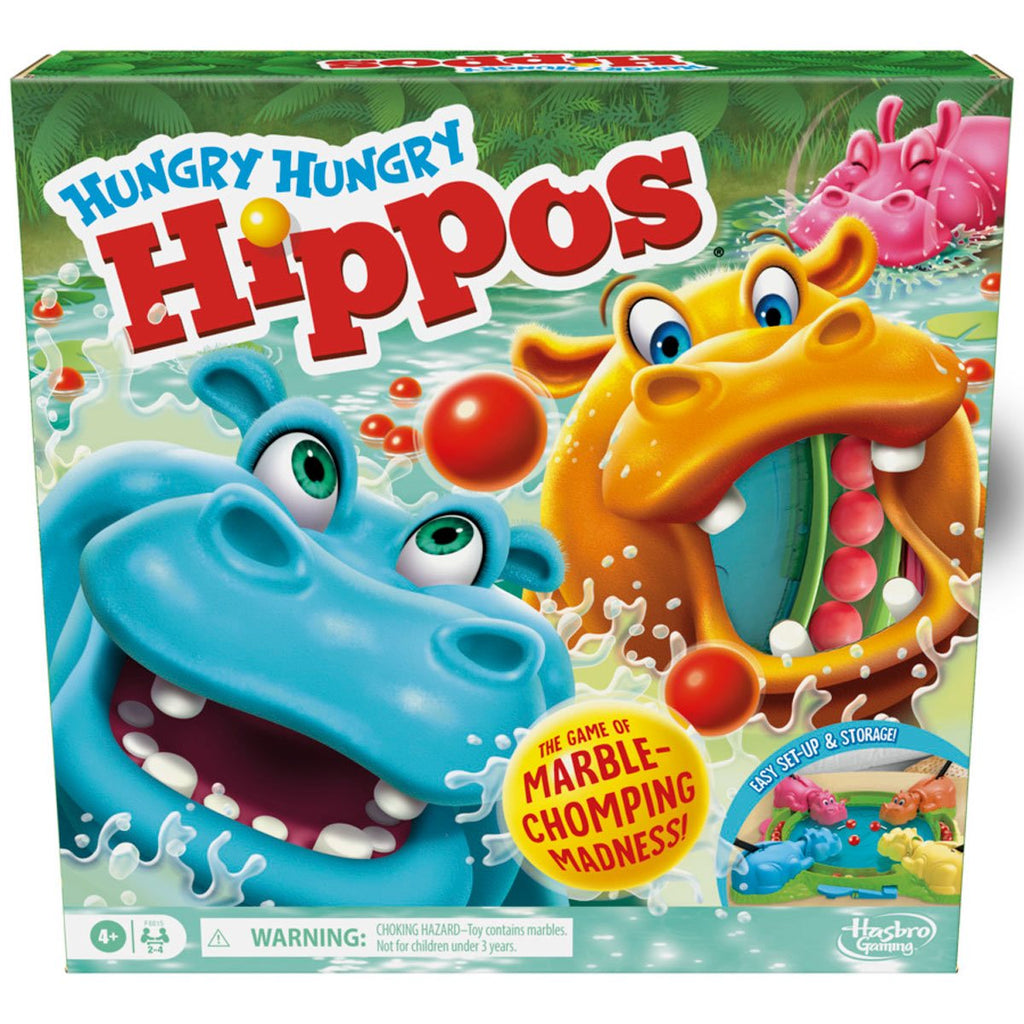 Hungry Hungry Hippos Game for Preschoolers