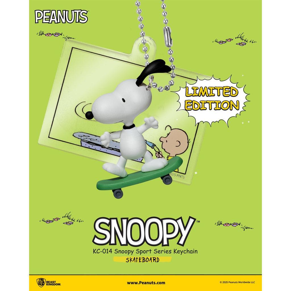 Peanuts Snoopy KC-014 Sporty Scene Series Key Chain Blind Box Case of 6