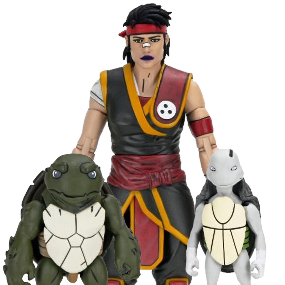 Teenage Mutant Ninja Turtles The Last Ronin The Lost Years Casey Marie with Baby Odyn and Uno 7-Inch Scale Action Figure