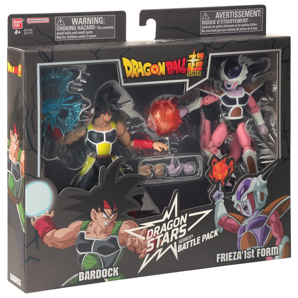 Dragon Ball Super Dragon Stars Battle Pack Bardock vs. Frieza 1st Form Action Figure 2-Pack