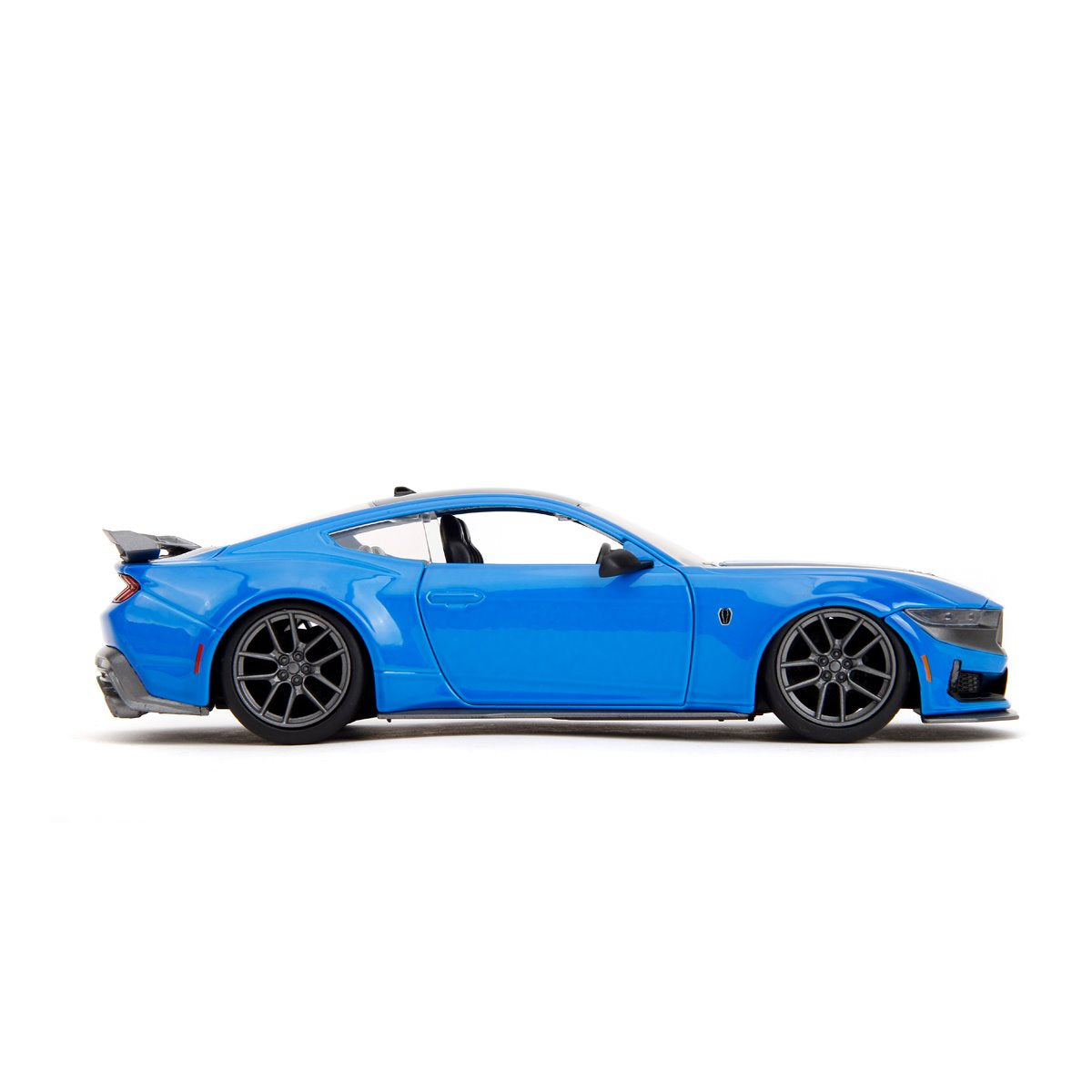 Bigtime Muscle 2024 Blue Ford Mustang Dark Horse 1:24 Scale Die-Cast Metal Vehicle