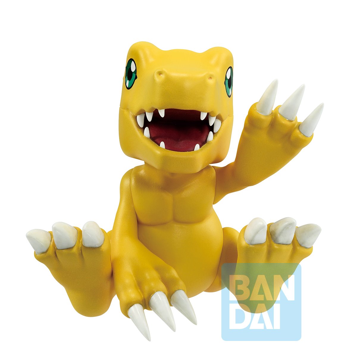 Digimon Agumon and Gabumon Clash of Light and Darkness Ichibansho Statue