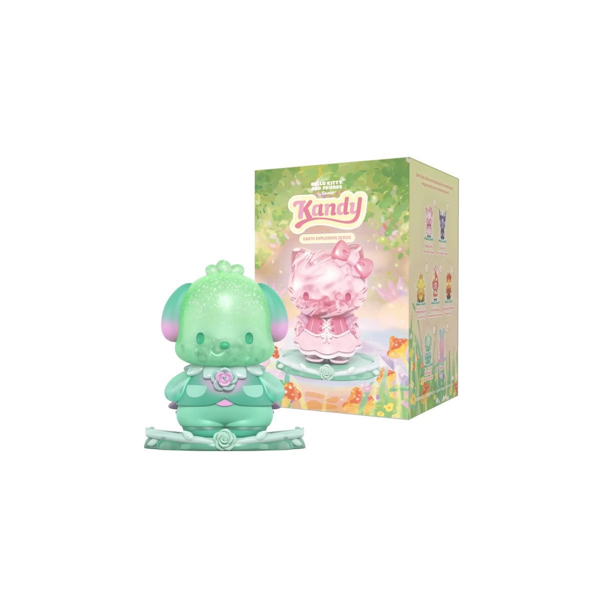 Kandy: Sanrio Earth Explorer Series Mini-Figure Display Tray of 6