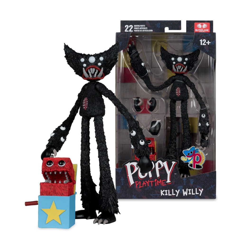 Poppy Playtime Wave 1 Killy Willy 7-Inch Scale Action Figure